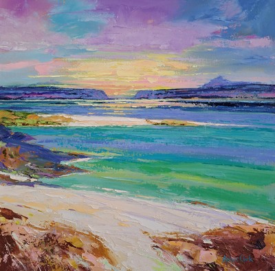 Angus Clark
Mull from Iona
oil on canvas 60 x 60 cm
SOLD