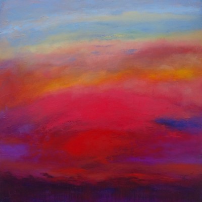 The Colours that Murmur in the Sky
oil on canvas 80 x 80 cm
£1800