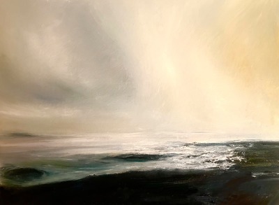 Easdale Light
oil on canvas  30 x 40 cm 
£650