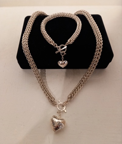 Sarah Anderson
Sterling Silver 
Full Persian Necklace £240
Full Persian Bracelet £140