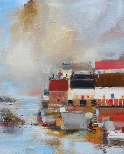 Rosanne Barr
Patchwork of Harbour Houses
Oil  30 x 25 cms
SOLD
