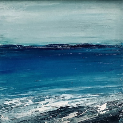 Scott Macdonald
Deep Blue, Fast Tide
oil on canvas  20 x 20 cm
£395