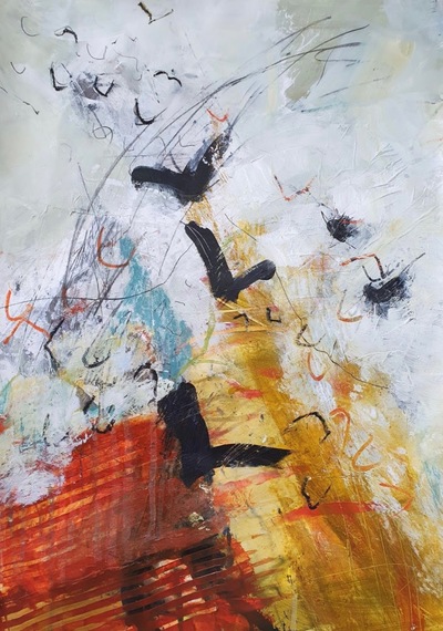 Erinclare Scrutton
Homecoming
mixed media 58 x 41 cm
£690