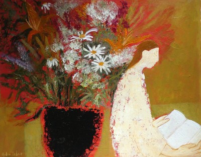 Helen Tabor
Reading Poetry
oil on board 56 x 68 cm
£3100