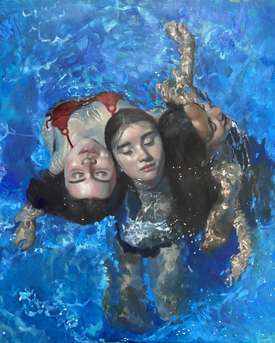 Amber Carter
Sisters
oil on board 56 x 52 cm
£1650