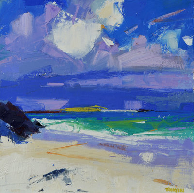 Marion Thomson
Big Sky Iona  
oil on canvas 30 x 30 cm 
£800