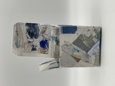 Georgia Wolfson
Little
mixed media collage box 14 x 6 x 6 cm	
£125