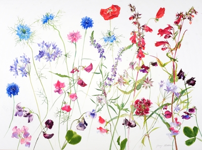 Jenny Matthews
Loving the Summer
Watercolour 56 x 76 cms
£1850