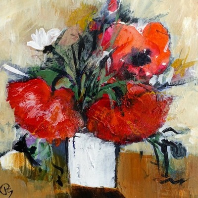 Patricia Sadler
Summer Flowers
Acrylic on paper
22 x 22 cms
£475