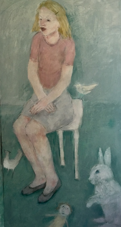 Joyce Gunn Cairns
Alice
Oil  106 x 54 cms
£975