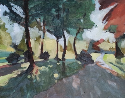 Maxwell Park I
Oil on Mountboard 38 x 48 cm
SOLD