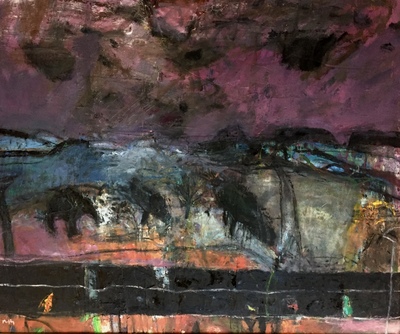 Sandy Murphy RGI PAI
Dark River
Oil on board  102 x 122 cms
£6000