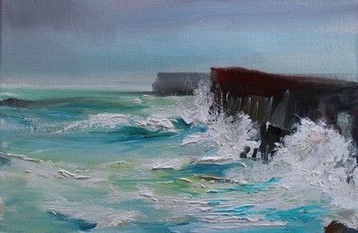 Rosanne Barr
Coastal Cliff Walk
Oil 25 x 35 cms
£490