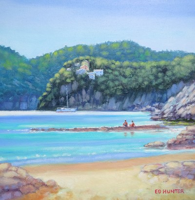 Ed Hunter
Camp de Mar, Majorca
oil on canvas 30 x 30 cm
£620