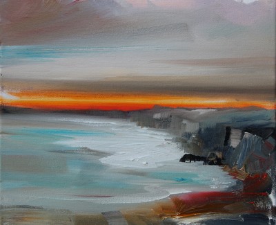 Rosanne Barr
From the Cliffs to the Shore
Oil 28 x 35 cms
SOLD