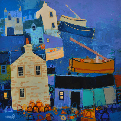 George Birrell
Stacked Lobster Pot
Oil on linen 40 x 40 cms
£2750