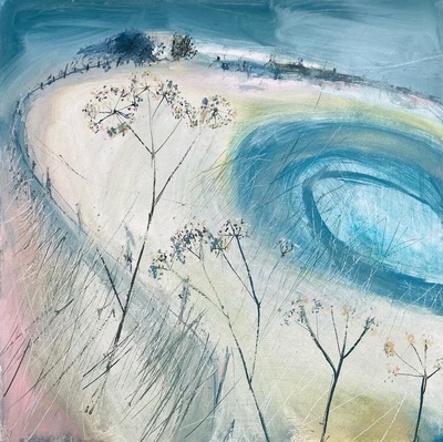 Jane Askey
Catterline from the Top Meadow
Oil on box canvas 50 x 50 cms
£650