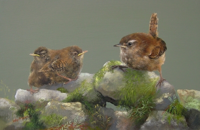 Lesley McLaren
Family
oil on gesso board 40 x 60 cm
£1200