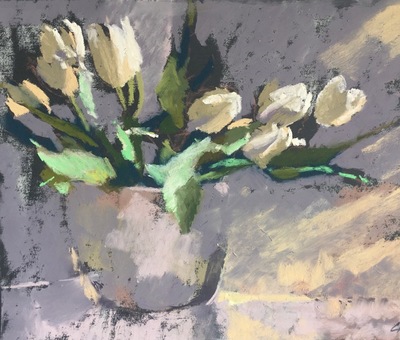 Geraldine Durning
Afternoon Tulips
pastel 42 X 60 cm
£645