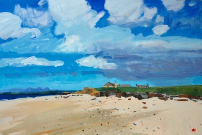 Distant Showers, Kintyre
Oil on canvas  60 x 76 cms
£3500