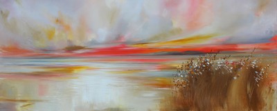 Rosanne Barr
Sunset Below the Clouds
Oil 50 x 120 cms
£1650