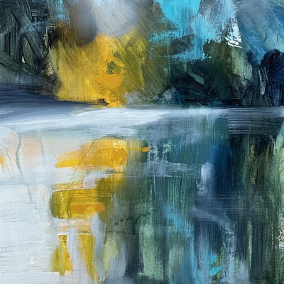 Sunlight in the Shallows
oil on canvas 30 x 30 cm
£390