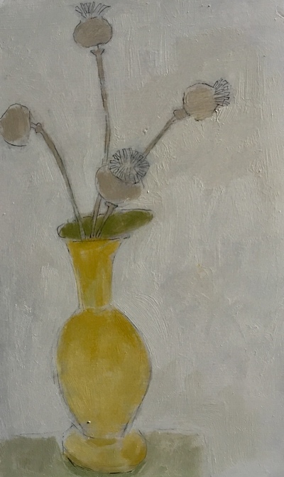 Joyce Gunn Cairns
Yellow Vase
Oil  36 x 22 cms
£295
SOLD
