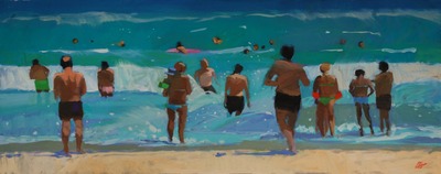 Breakers
Oil on canvas  30 x 76 cms
SOLD