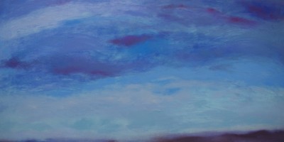 Gentle Violet Clouds
oil on canvas 50 x 100 cm
£1200