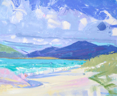Marion Thomson
Windy Day, Sound of Harris
oil on canvas  45 x 55 cm
£1400