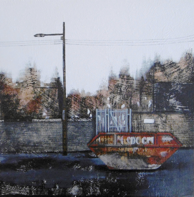 Cate Inglis
Lamp Post and Skip
25 x 25 cms
£550