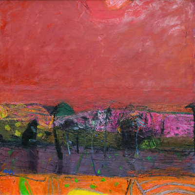 Red Sky, Autumn
Oil on linen  76 x 76 cms
SOLD