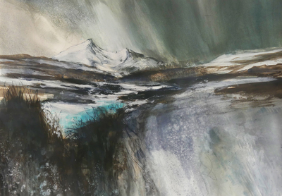 Liz Myhill
Winter Descends
Mixed media on paper  45 x 65 cms
£1250