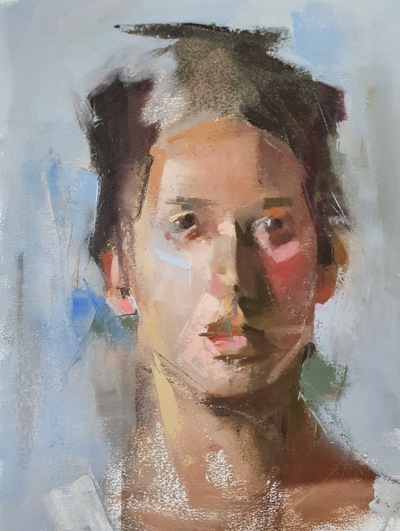 Anastasia I
Oil on Watercolour Paper 37 x 27cm
SOLD