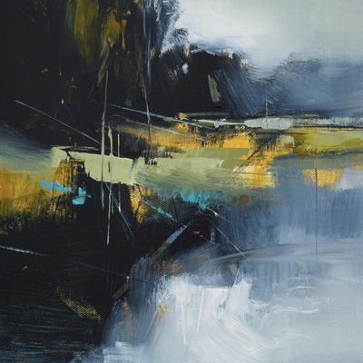 Al Bell
River's Tale
oil on canvas panel 25 x 25 cm		
£350
SOLD