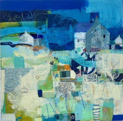 Nicole Stevenson
Patches of Land, North Uist 
mixed media 30 x 30 cm
£650