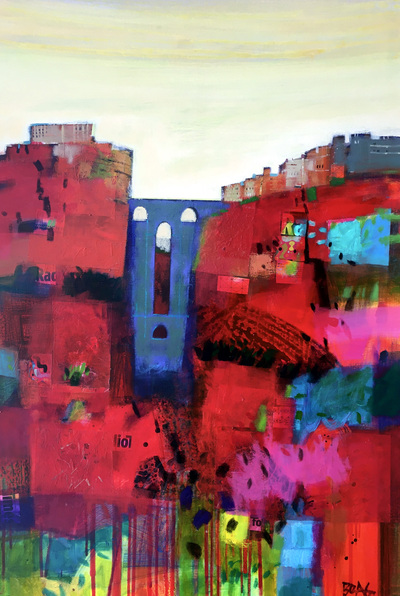 Francis Boag
Puente Nuevo, Ronda, Andalusia
Acrylic on canvas  120 x 80 cms
£7900