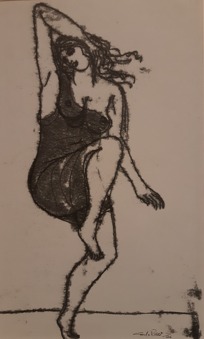 Carlo Rossi (1921-2010)
Dancing Figure
Monotype  46 x 30 cms
£950
