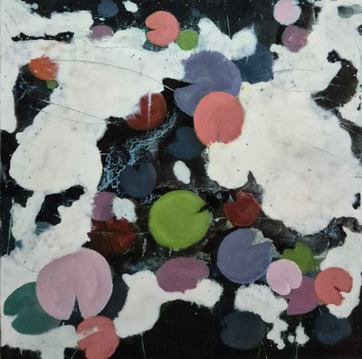 Erinclare Scrutton
Lily Pond Series IX
mixed media on board 30 x 30 cm
£540