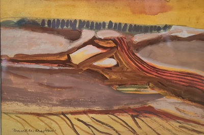 David M Martin (1922 - 2018)
Yellow Landscape
gouache  15 x 22 cm
£500