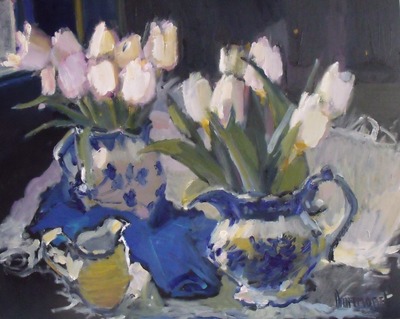 Marion Drummond
White Tulips
46 x 60 cms
SOLD