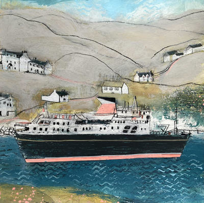 Hebridean Princess, Tarbert
mixed media on paper 30 x 30 cm
£550
SOLD