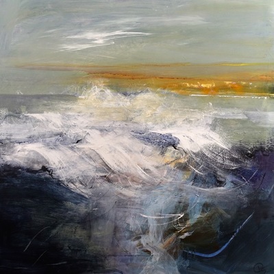 Turbulent Waves
acrylic on canvas  80 x 80 cms
£2500
SOLD