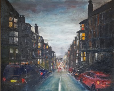 Scott Macdonald
Gardner Street, St Valentine’s Day
oil on canvas 50 x 70 cm
SOLD