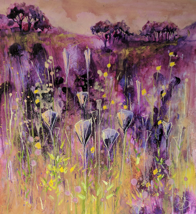 Tracy Butler
Through Purple Meadows
41 x 36 cms
SOLD