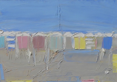 Alison McWhirter
Beach Huts, Early Evening
oil on canvas 42 x 59 cm
£2950