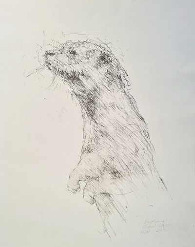 P-otter-ing
Screen print (Artist's Proof)
45 x 35 cms
£195 (unframed)