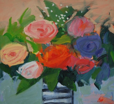 Roses
Oil on board  30 x 34 cms
SOLD