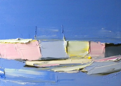 Alison McWhirter
Evening light, Whithorn Harbour
oil on canvas 42 x 59 cm
£2950