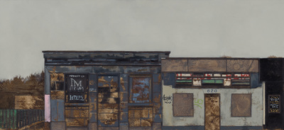 Cate Inglis
Single Storey
oil on board 29 x 64 cm
£1450